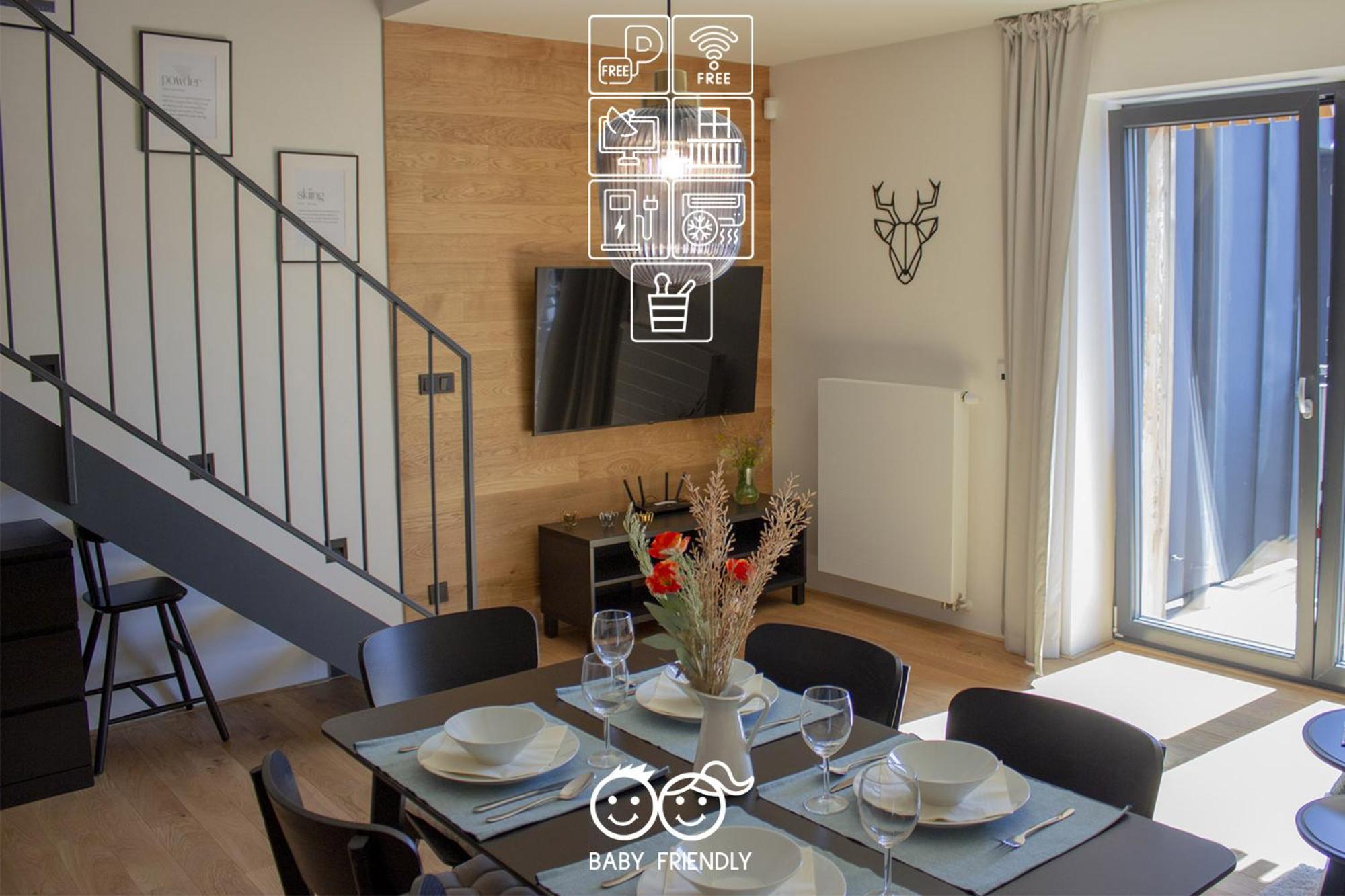 Enjoyharrachov - Atraktivni Slunny Klimatizovany Apartman 14 V Centru Harrachova Se Saunou, Parkovanim, Wifi-Wlan, Sat, Herni Konzoli, Pc S Win 10, Netflix Zdarma A Moznosti Dobijeni Auta S Jedinecnym Vyhledem Na Certovu Horu Se Skokanskymi Mustky Dış mekan fotoğraf